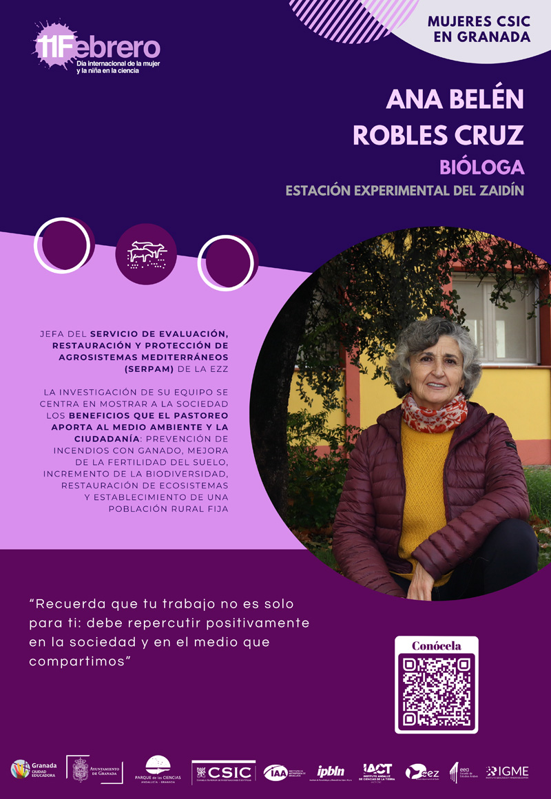 Cartel Ana Belén Robles